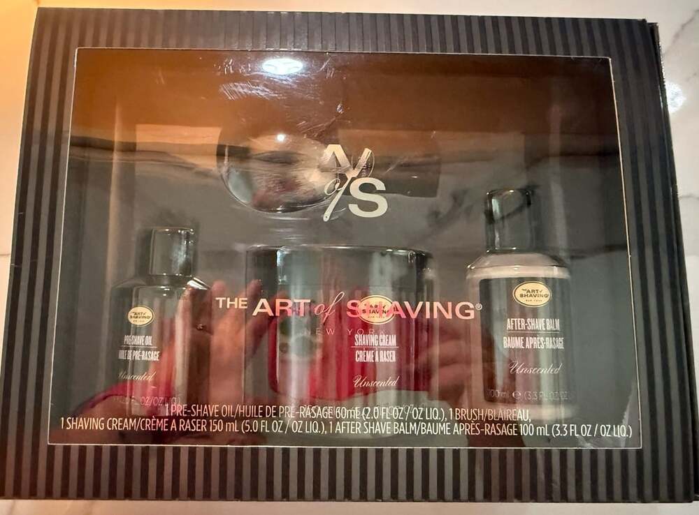The Art of Shaving 4-Piece Full Size Shaving Kit - Unscented